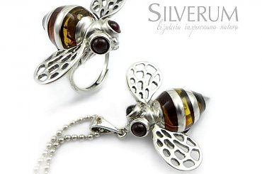 Trzmiel - #pierścionek# srebrny #bałtycki # #biżuteria #artystyczna #biżuteria #z bursztynem #biżuteria #artystyczna #prezent #silverum #recznie zrobione #srebro #bursztyn #upominek #biżuteria #srebrna