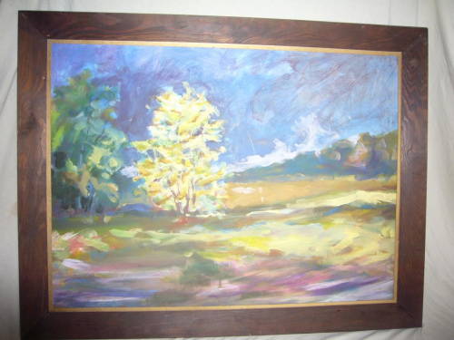 sprzedam obraz przedstawiający naturę, 80 x 60, cena 200 zł