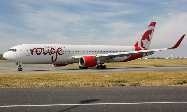 Ostatnia wizyta Air Canada Rouge w tym roku.