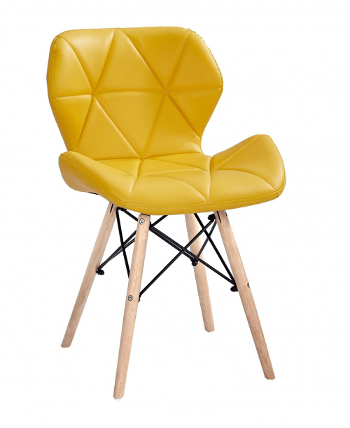 Krzesło ELIOT pikowane ŻÓŁTE !!! TOP MEBLE !!!