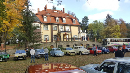 Pałac w Muchowie - Oldtimer Chojnów - Zakończenie sezonu 2017