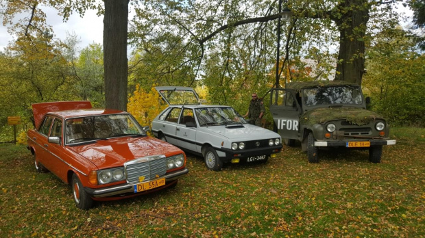 Pałac w Muchowie - Oldtimer Chojnów - Zakończenie sezonu 2017