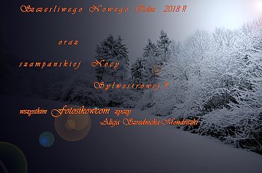 Zyczenia Noworoczne .
Do Siego! #zyczenia #noworoczne #zima